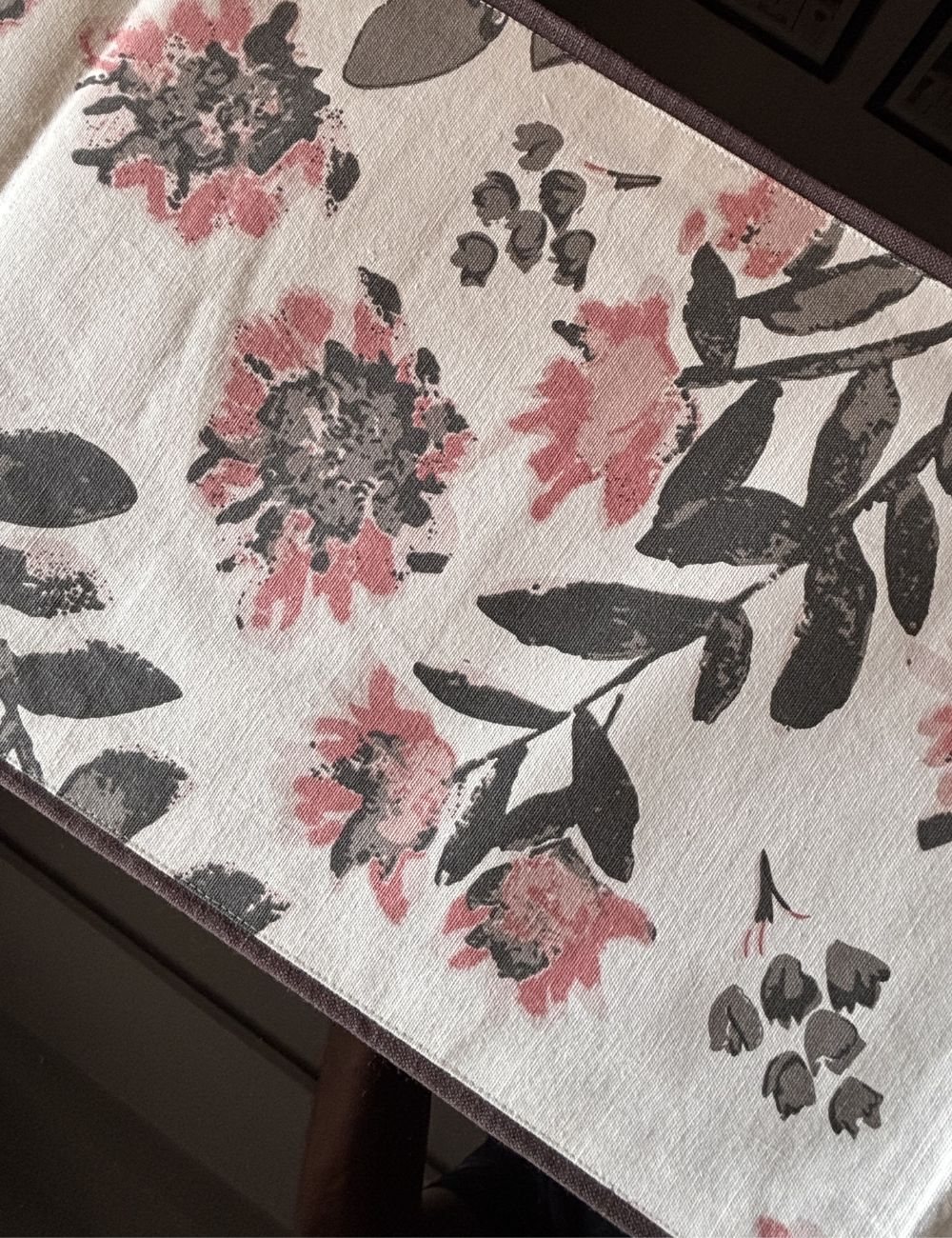 Blush Botanical Table Runner & Placemats Set