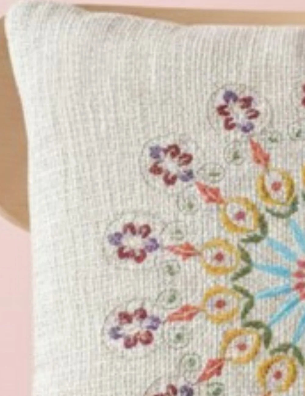 Floral Mandala Cushion Cover