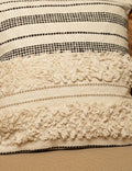 Ivory Weave-Boho Cushion cover