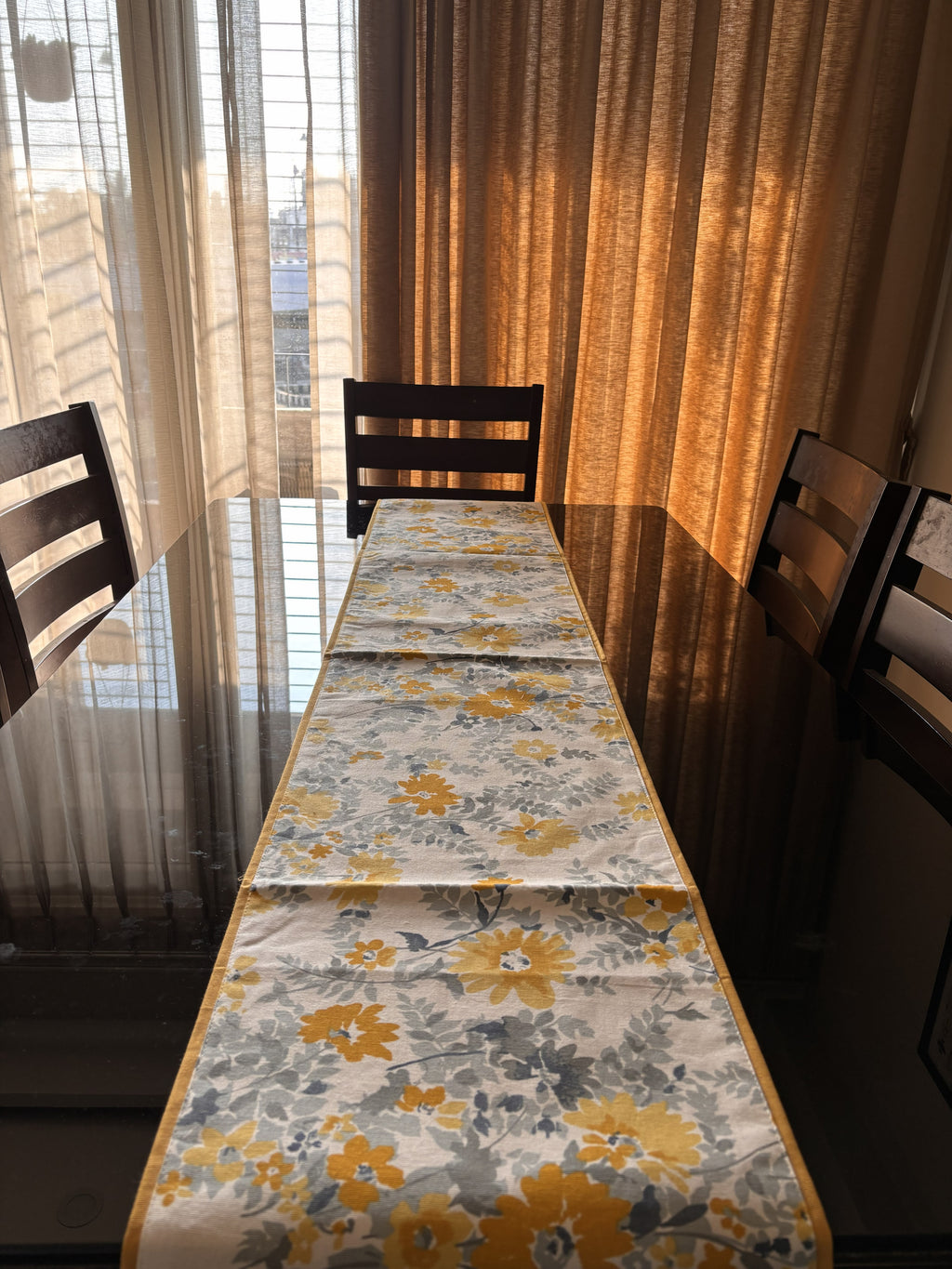 Golden Meadow Table Runner & Placemats Set