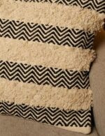 lvory wave weave - Premium Cushion Cover - Image 2