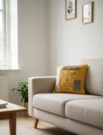 Sleepy Face-Mustard Yellow