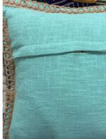 Sky Mist Jute Lace - Premium Cushion Cover - Image 4