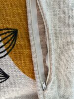 Modern Sun & Leaf Cushion Cover - Image 4