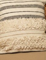 Ivory Weave-Boho Cushion cover - Image 2