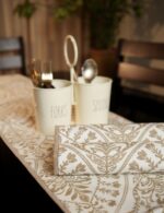 Elegant Shimmer Runner and Placemats - Image 3