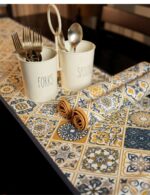 Moroccan Design Runner & Placemats - Image 3