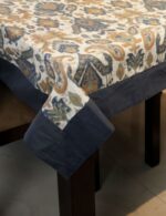 Azure Paisley Dining Cover - Image 4