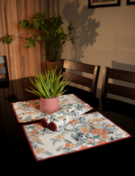 Botanical Floral Runner with Placemats - Image 3