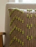 Textured Chevron Cushion Cover - Image 2