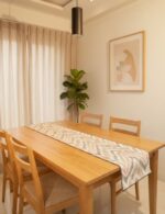 Geometric Cotton Table Runner & Placemats