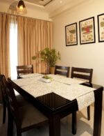 Elegant Shimmer Runner and Placemats - Image 2