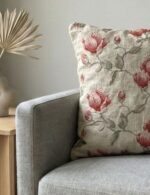 Vintage Rose Cushion Cover - Image 2