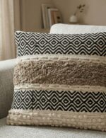 Boho Diamond Textured Cushion Cover - Image 2